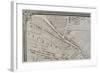 Plan de Paris (1734-1739) dit plan de Turgot, Le faubourg Saint-Antoine-null-Framed Giclee Print