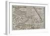 Plan de Paris (1734-1739) dit plan de Turgot, Le jardin du Luxembourg, les rues de Vaugirard-null-Framed Giclee Print