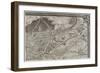 Plan de Paris (1734-1739) dit plan de Turgotécrit, Le faubourg Saint-Marcel, la rivière de Bièvre-null-Framed Giclee Print