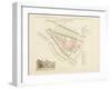 Plan de Paris.arrondissements en 1834: XIème arrondissement Quartier du Palais de justice-Aristide-Michel Perrot-Framed Giclee Print