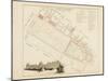 Plan de Paris par arrondissements en 1834 : Ier arrondissement Quartier des Tuileries-Aristide-Michel Perrot-Mounted Giclee Print