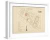 Plan de Paris par arrondissements en 1834 : IIème arrondissement Quartier du Palais-Royal-Aristide-Michel Perrot-Framed Giclee Print