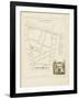 Plan de Paris par arrondissements en 1834 : IIème arrondissement Quartier Montmartre-Aristide-Michel Perrot-Framed Giclee Print