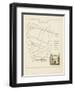 Plan de Paris par arrondissements en 1834 : IIème arrondissement Quartier Montmartre-Aristide-Michel Perrot-Framed Giclee Print