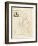 Plan de Paris par arrondissements en 1834 : IIIème arrondissement Quartier du Mail-Aristide-Michel Perrot-Framed Giclee Print