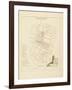 Plan de Paris par arrondissements en 1834 : IVème arrondissement Quartier des marchés-Aristide-Michel Perrot-Framed Giclee Print