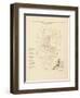 Plan de Paris par arrondissements en 1834 : IVème arrondissement Quartier des marchés-Aristide-Michel Perrot-Framed Giclee Print