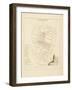 Plan de Paris par arrondissements en 1834 : IVème arrondissement Quartier des marchés-Aristide-Michel Perrot-Framed Giclee Print