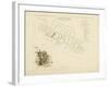 Plan de Paris par arrondissements en 1834 : IVème arrondissement Quartier Saint-Honoré-Aristide-Michel Perrot-Framed Giclee Print