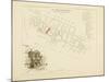 Plan de Paris par arrondissements en 1834 : IVème arrondissement Quartier Saint-Honoré-Aristide-Michel Perrot-Mounted Giclee Print