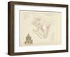 Plan de Paris par arrondissements en 1834 : IXème arrondissement Quartier de l'Arsenal-Aristide-Michel Perrot-Framed Giclee Print