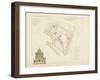 Plan de Paris par arrondissements en 1834 : IXème arrondissement Quartier de l'Arsenal-Aristide-Michel Perrot-Framed Giclee Print