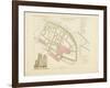 Plan de Paris par arrondissements en 1834 : IXème arrondissement Quartier de la Cité-Aristide-Michel Perrot-Framed Giclee Print