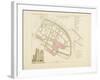 Plan de Paris par arrondissements en 1834 : IXème arrondissement Quartier de la Cité-Aristide-Michel Perrot-Framed Giclee Print