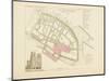 Plan de Paris par arrondissements en 1834 : IXème arrondissement Quartier de la Cité-Aristide-Michel Perrot-Mounted Giclee Print