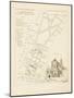 Plan de Paris par arrondissements en 1834 : Vème arrondissement Quartier du Faubourg Saint-Denis-Aristide-Michel Perrot-Mounted Giclee Print