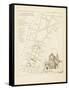 Plan de Paris par arrondissements en 1834 : Vème arrondissement Quartier du Faubourg Saint-Denis-Aristide-Michel Perrot-Framed Stretched Canvas