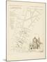 Plan de Paris par arrondissements en 1834 : Vème arrondissement Quartier du Faubourg Saint-Denis-Aristide-Michel Perrot-Mounted Giclee Print