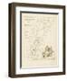 Plan de Paris par arrondissements en 1834 : Vème arrondissement Quartier du Faubourg Saint-Denis-Aristide-Michel Perrot-Framed Giclee Print