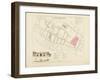 Plan de Paris par arrondissements en 1834 : VIIème arrondissment Quartier du Marché Saint-Jean-Aristide-Michel Perrot-Framed Giclee Print