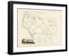 Plan de Paris par arrondissements en 1834 : VIIIème arrondissment Quartier des Quinze-Vingts-Aristide-Michel Perrot-Framed Giclee Print