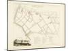Plan de Paris par arrondissements en 1834 : VIIIème arrondissment Quartier des Quinze-Vingts-Aristide-Michel Perrot-Mounted Giclee Print