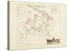 Plan de Paris par arrondissements en 1834 : Xème arrondissement Quartier de la monnaie-Aristide-Michel Perrot-Stretched Canvas