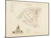 Plan de Paris par arrondissements en 1834 : Xème arrondissement Quartier des Invalides-Aristide-Michel Perrot-Mounted Giclee Print
