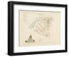 Plan de Paris par arrondissements en 1834 : Xème arrondissement Quartier des Invalides-Aristide-Michel Perrot-Framed Giclee Print