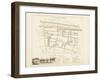 Plan de Paris par arrondissements en 1834 : Xème arrondissement Quartier du Faubourg Saint-Germain-Aristide-Michel Perrot-Framed Giclee Print