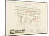 Plan de Paris par arrondissements en 1834 : Xème arrondissement Quartier du Faubourg Saint-Germain-Aristide-Michel Perrot-Mounted Giclee Print