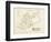 Plan de Paris par arrondissements en 1834 : XIIème arrondissement Quartier Saint-Marcel-Aristide-Michel Perrot-Framed Giclee Print