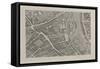Plan de Turgot, détail: la Bastille-Turgot-Framed Stretched Canvas