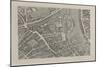 Plan de Turgot, détail: la Bastille-Turgot-Mounted Giclee Print