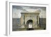 Plan for Gates to City, 1779-Jean Guillaume Moitte-Framed Giclee Print