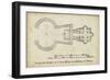 Plan for St. Peter's Basilica-null-Framed Premium Giclee Print