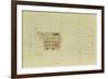 Plan for the Dresden Royal Theatre, C.1838-Gottfried Semper-Framed Giclee Print