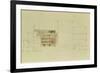 Plan for the Dresden Royal Theatre, C.1838-Gottfried Semper-Framed Giclee Print