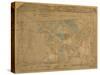 Plan général de lotissement des terrains de la plaine de Passy, Avant 1860, Estampe en couleur-Heurtault-Stretched Canvas