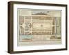 Plan général du Champ-de-Mars-null-Framed Giclee Print