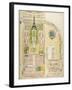 Plan Général: Exposition Universelle de 1889-Fr. Becker-Framed Giclee Print