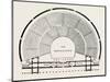 Plan of a Greek Theatre-null-Mounted Giclee Print