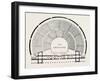 Plan of a Greek Theatre-null-Framed Giclee Print