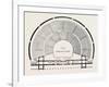 Plan of a Greek Theatre-null-Framed Giclee Print