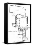 Plan of a Marquis House-null-Framed Stretched Canvas