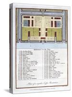 Plan of a Regular Coffee Plantation, 1813-John Gabriel Stedman-Stretched Canvas