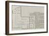 Plan of Aldershott Market-null-Framed Giclee Print