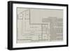 Plan of Aldershott Market-null-Framed Giclee Print
