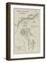 Plan of Bacninh with its Environs-null-Framed Giclee Print