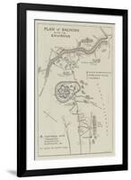 Plan of Bacninh with its Environs-null-Framed Giclee Print